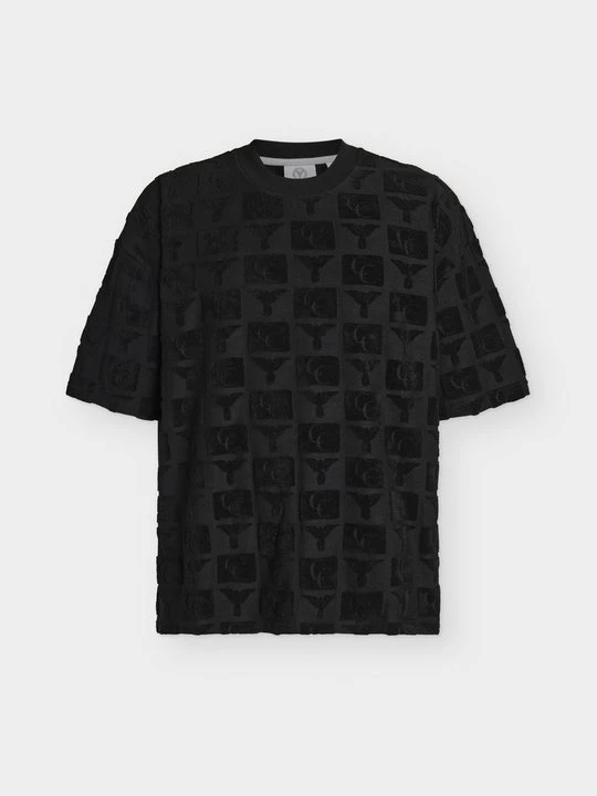 Zdjęcie produktu T-shirt z nadrukiem Carlo Colucci czarny