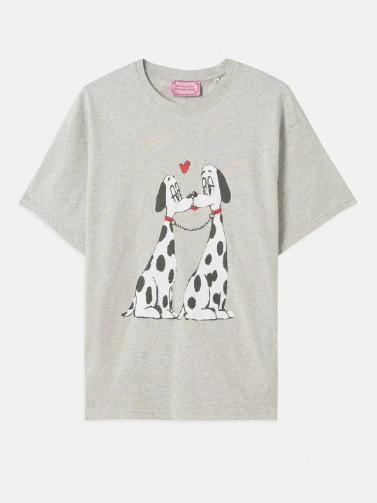 Zdjęcie produktu T-shirt z nadrukiem Carne Bollente szary