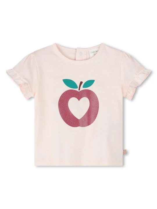 Zdjęcie produktu T-shirt z nadrukiem Carrément beau różowy