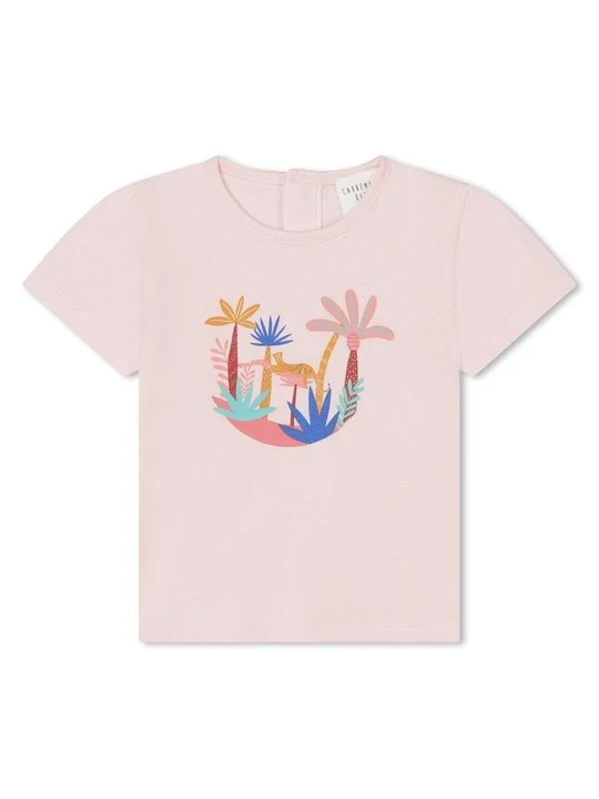 Zdjęcie produktu T-shirt z nadrukiem Carrément beau różowy