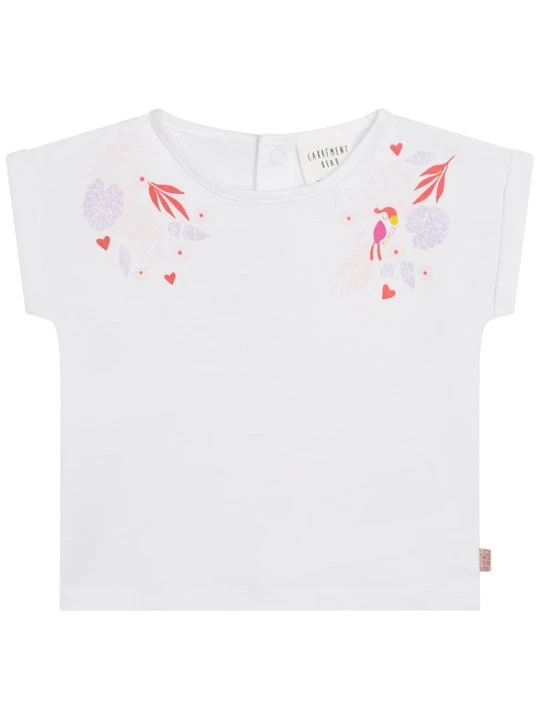 Zdjęcie produktu T-shirt z nadrukiem Carrément beau biały