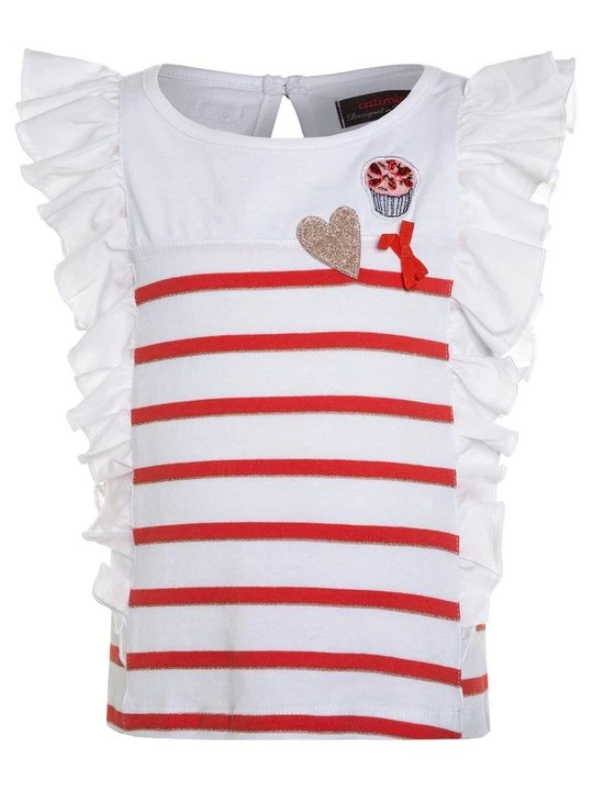 Zdjęcie produktu T-shirt z nadrukiem Catimini biały
