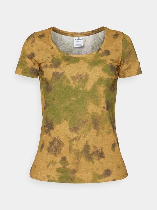 Zdjęcie produktu T-shirt z nadrukiem Champion khaki