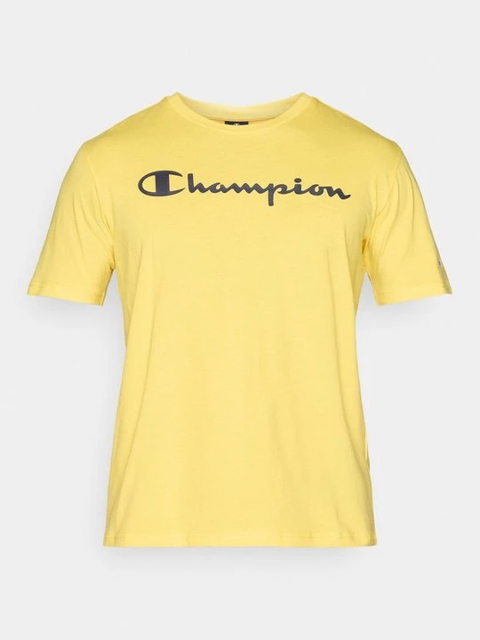 Zdjęcie produktu T-shirt z nadrukiem Champion żółty