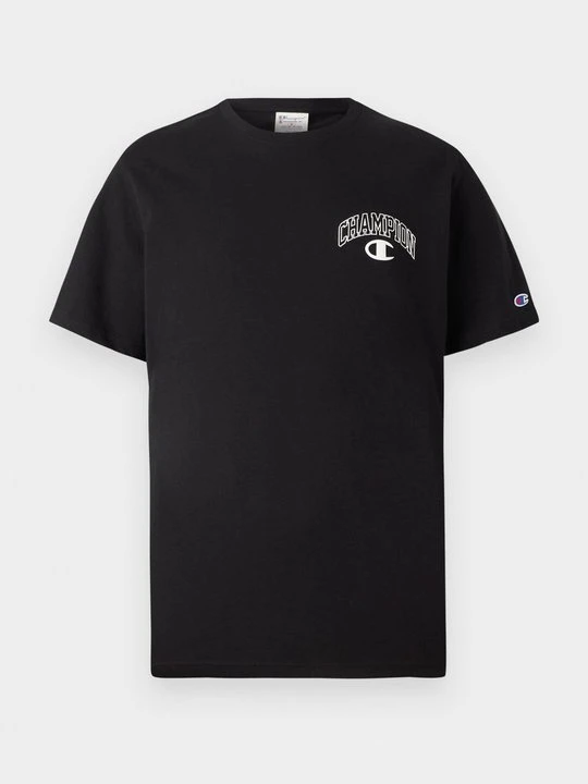 Zdjęcie produktu T-shirt z nadrukiem Champion czarny