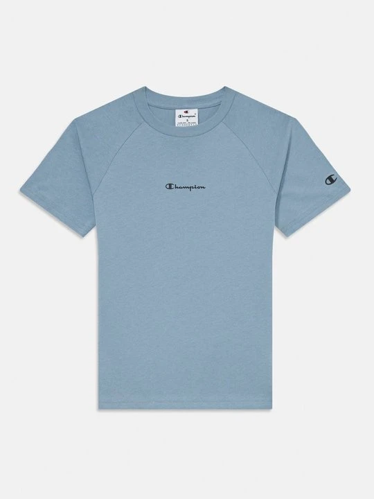 Zdjęcie produktu T-shirt z nadrukiem Champion jasnoniebieski
