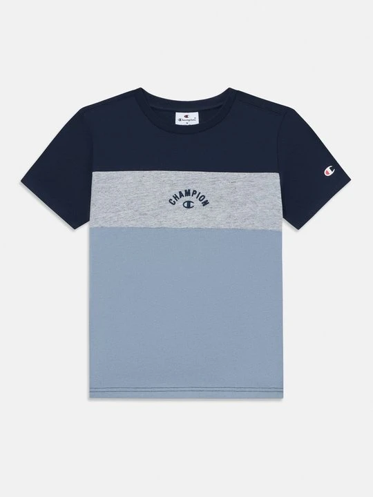 Zdjęcie produktu T-shirt z nadrukiem Champion granatowy