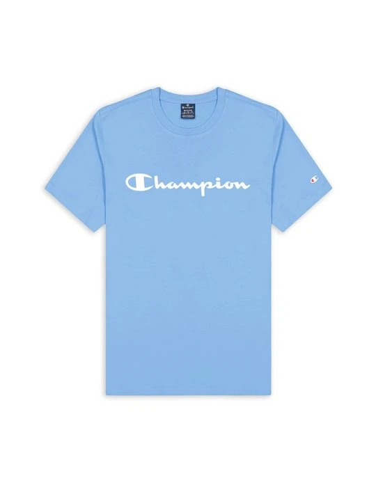 Zdjęcie produktu T-shirt z nadrukiem Champion niebieski
