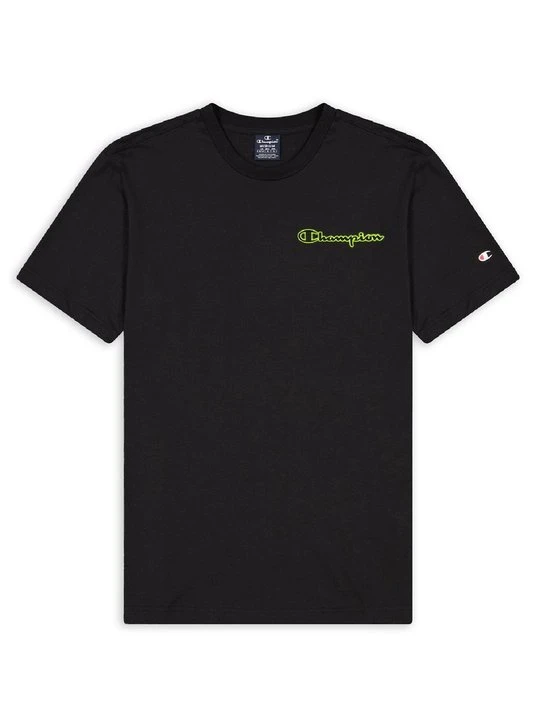 Zdjęcie produktu T-shirt z nadrukiem Champion czarny
