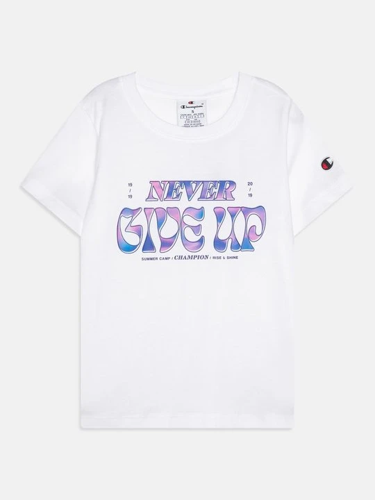 Zdjęcie produktu T-shirt z nadrukiem Champion biały