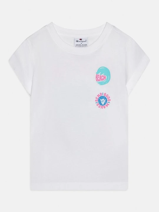 Zdjęcie produktu T-shirt z nadrukiem Champion biały