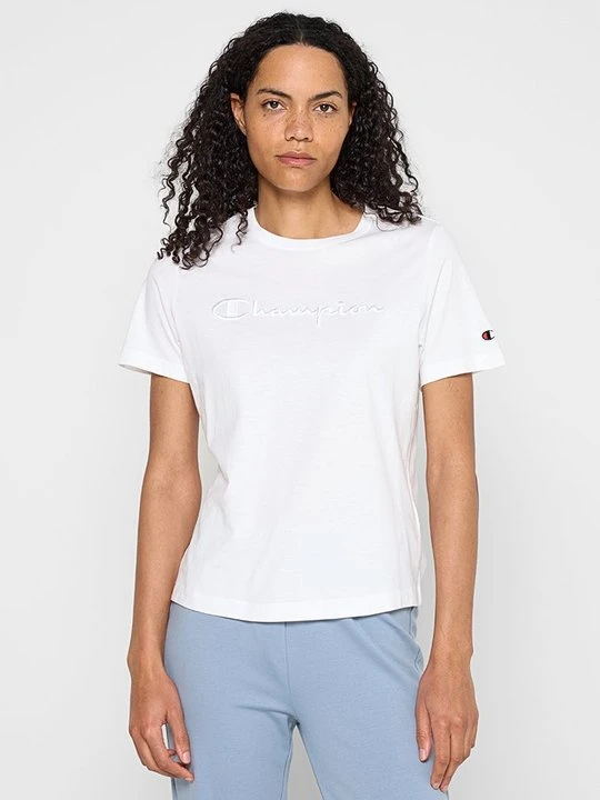 Zdjęcie produktu T-shirt z nadrukiem Champion biały
