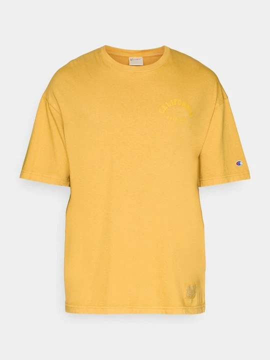 Zdjęcie produktu T-shirt z nadrukiem Champion ochra