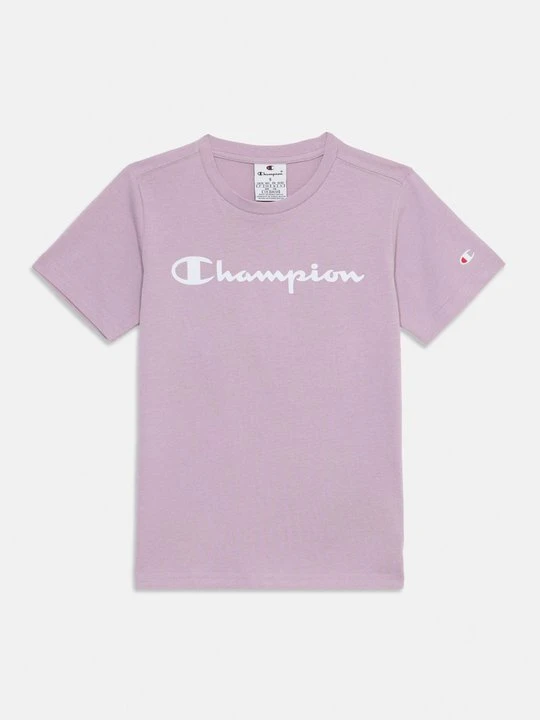 Zdjęcie produktu T-shirt z nadrukiem Champion liliowy