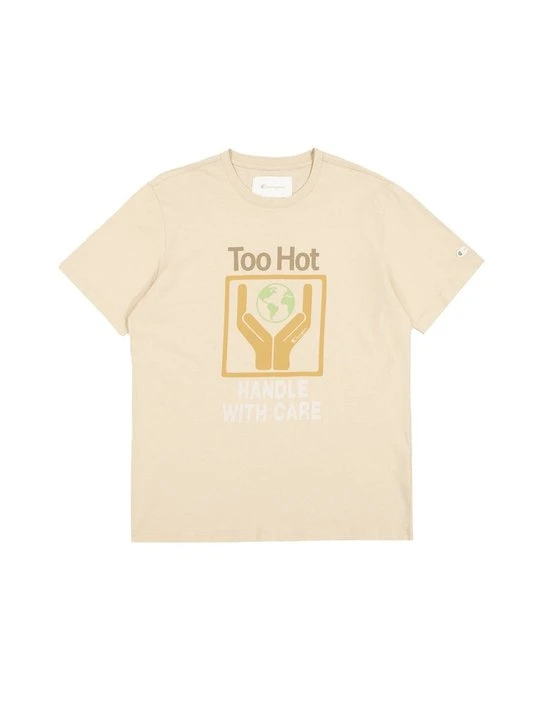 Zdjęcie produktu T-shirt z nadrukiem Champion tan