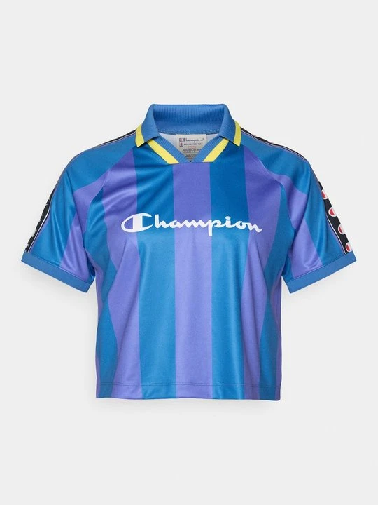 Zdjęcie produktu T-shirt z nadrukiem Champion niebieski