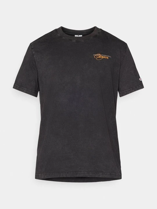 Zdjęcie produktu T-shirt z nadrukiem Champion czarny