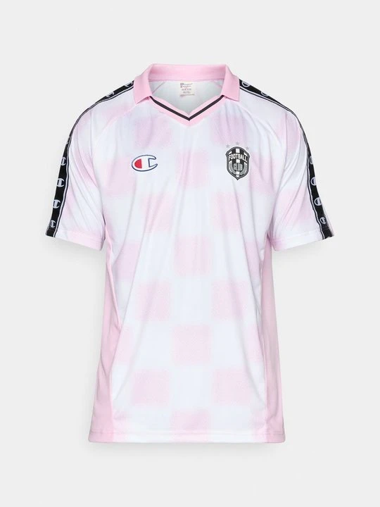 Zdjęcie produktu T-shirt z nadrukiem Champion jasnoróżowy