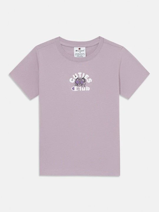 Zdjęcie produktu T-shirt z nadrukiem Champion mauve