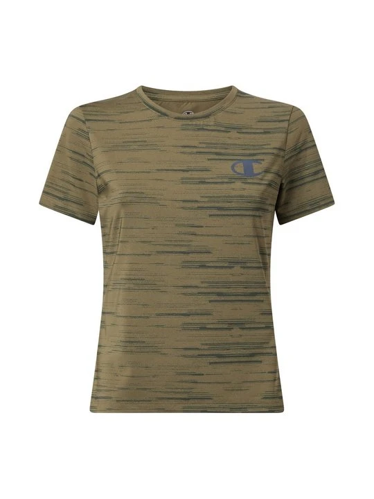 Zdjęcie produktu T-shirt z nadrukiem Champion khaki