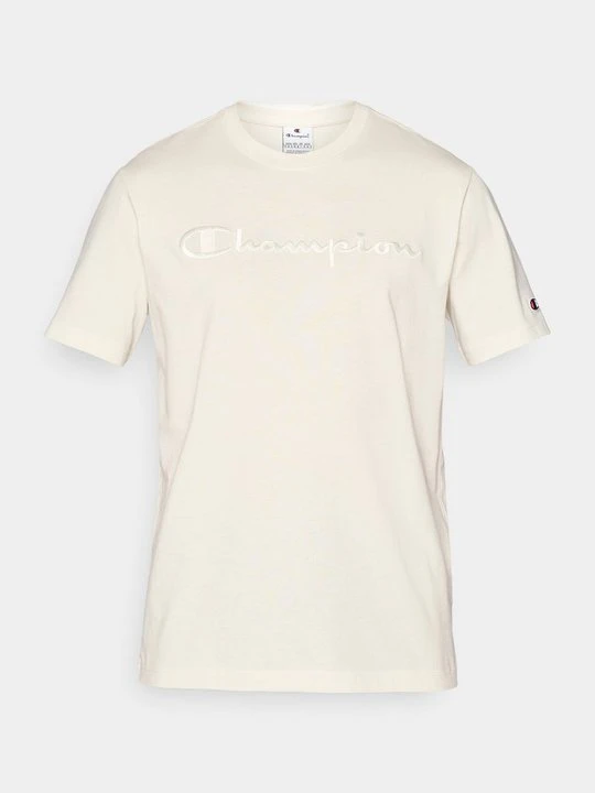 Zdjęcie produktu T-shirt z nadrukiem Champion beżowy