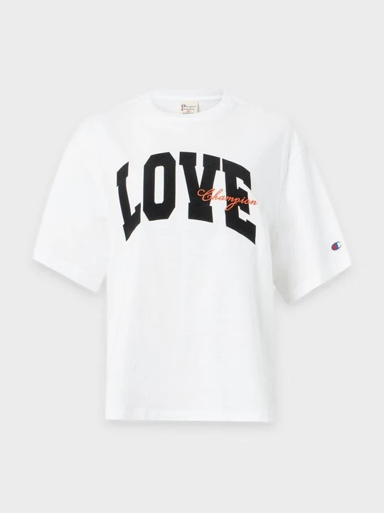 Zdjęcie produktu T-shirt z nadrukiem Champion biały