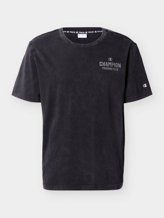 Zdjęcie produktu T-shirt z nadrukiem Champion czarny