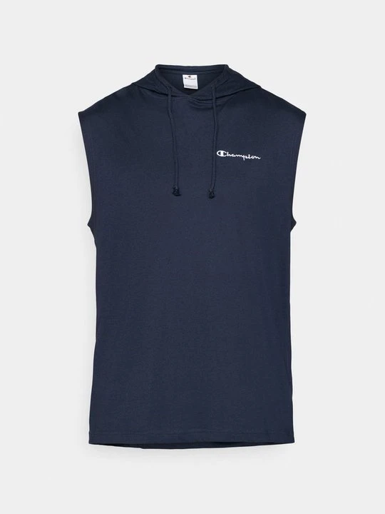 Zdjęcie produktu T-shirt z nadrukiem Champion granatowy