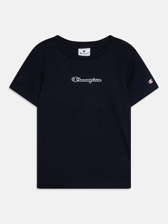 Zdjęcie produktu T-shirt z nadrukiem Champion granatowy