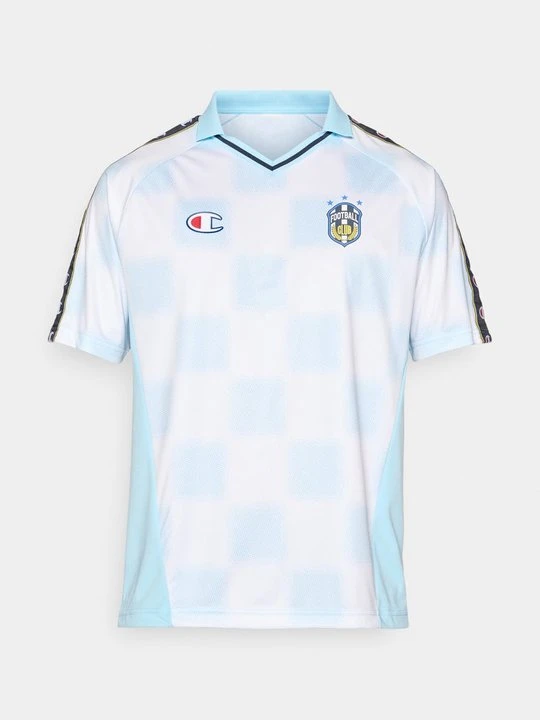 Zdjęcie produktu T-shirt z nadrukiem Champion jasnoniebieski