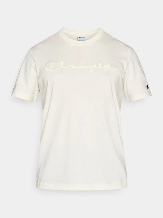Zdjęcie produktu T-shirt z nadrukiem Champion mleczny