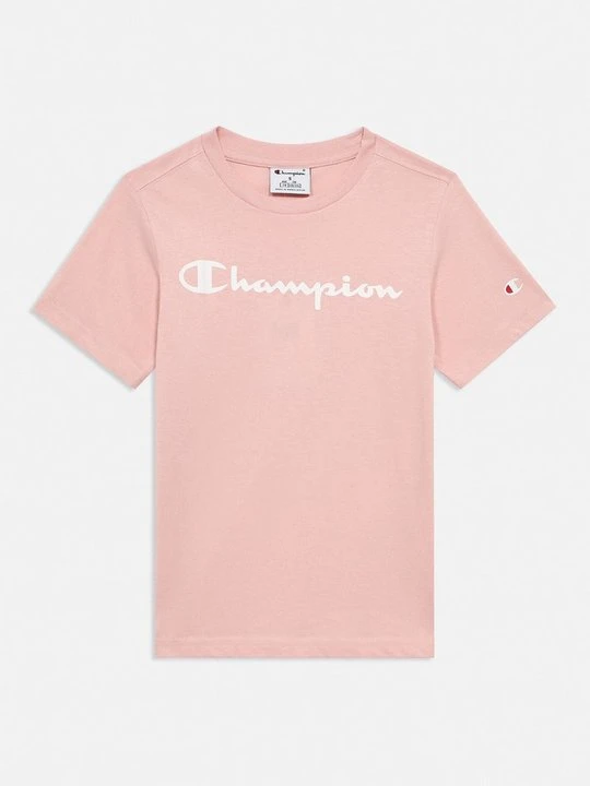 Zdjęcie produktu T-shirt z nadrukiem Champion różowy