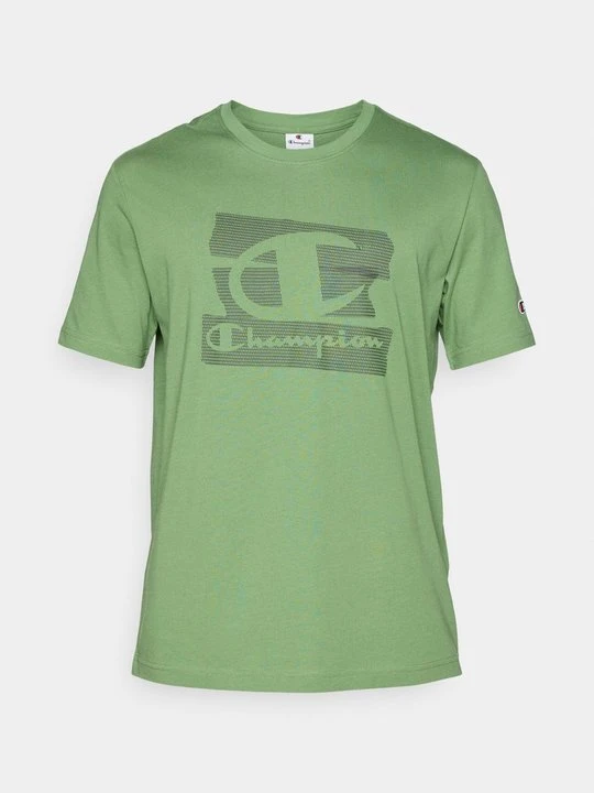 Zdjęcie produktu T-shirt z nadrukiem Champion zielony