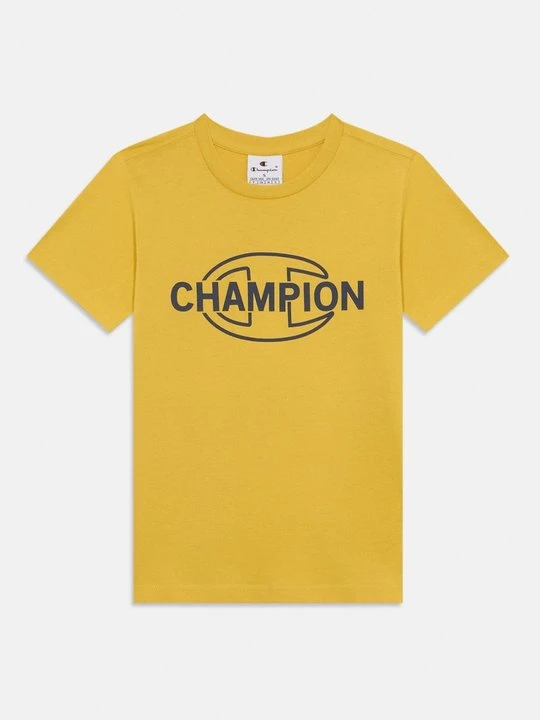 Zdjęcie produktu T-shirt z nadrukiem Champion żółty