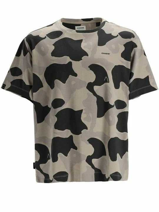 Zdjęcie produktu T-shirt z nadrukiem CHASIN' jasnozielony