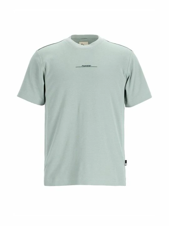 Zdjęcie produktu T-shirt z nadrukiem CHASIN' jasnozielony
