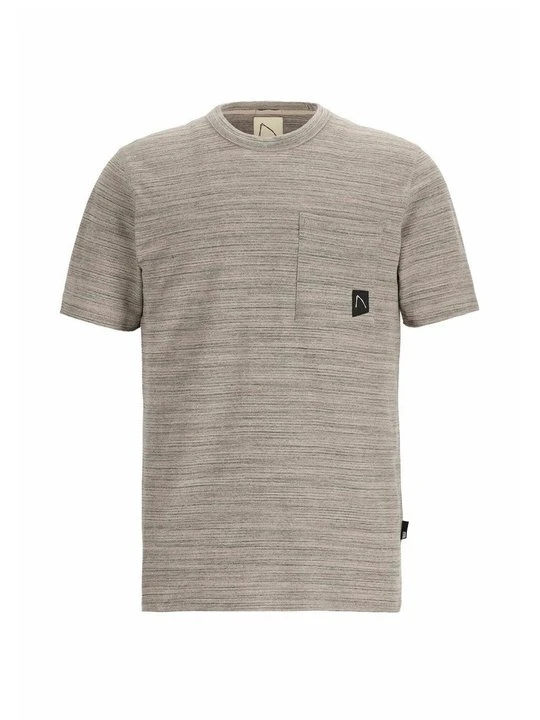 Zdjęcie produktu T-shirt z nadrukiem CHASIN' beżowy