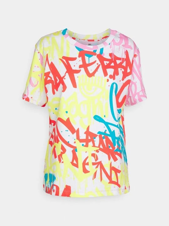 Zdjęcie produktu T-shirt z nadrukiem Chiara Ferragni