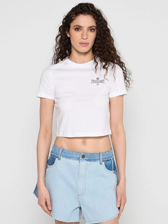 Zdjęcie produktu T-shirt basic Chiara Ferragni biały