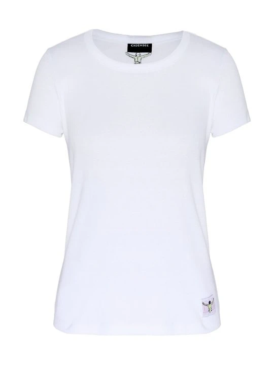 Zdjęcie produktu T-shirt z nadrukiem Chiemsee biały