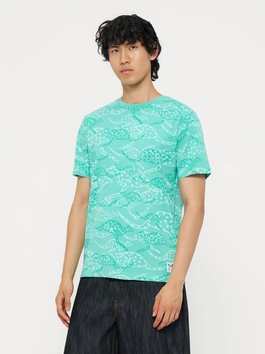 Zdjęcie produktu T-shirt z nadrukiem Chiemsee turkusowy