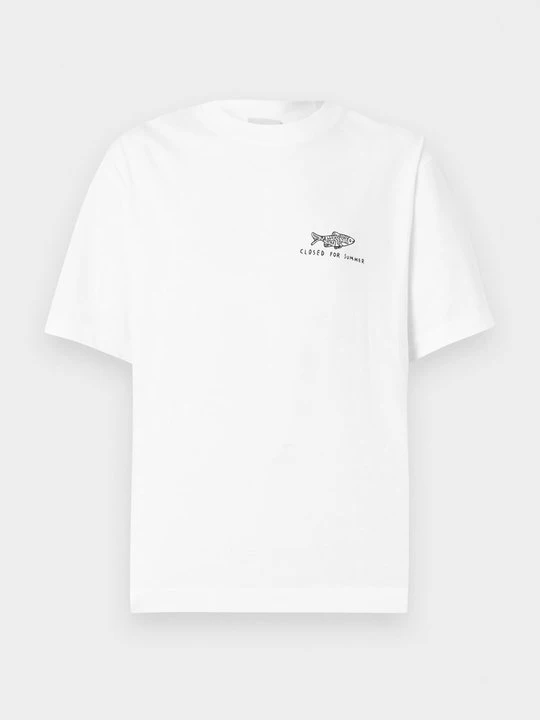 Zdjęcie produktu T-shirt z nadrukiem Closed biały