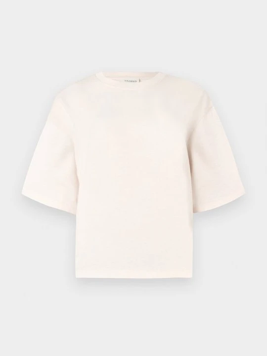 Zdjęcie produktu T-shirt z nadrukiem Closed jasnoróżowy
