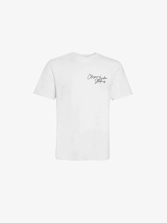 Zdjęcie produktu T-shirt z nadrukiem CLOSURE London biały
