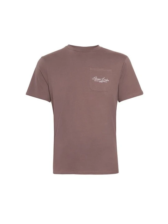 Zdjęcie produktu T-shirt z nadrukiem CLOSURE London brązowy