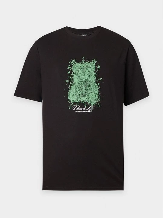 Zdjęcie produktu T-shirt z nadrukiem CLOSURE London czarny