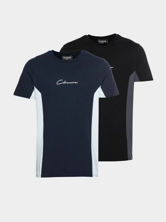 Zdjęcie produktu T-shirt z nadrukiem CLOSURE London granatowy
