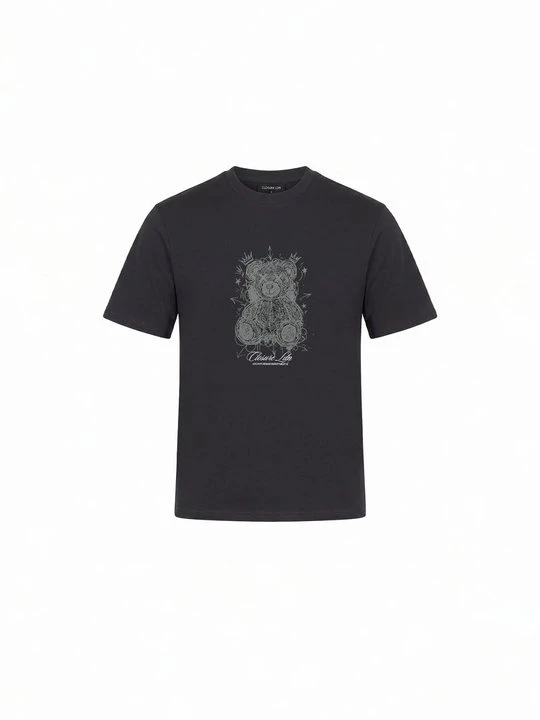Zdjęcie produktu T-shirt z nadrukiem CLOSURE London szary