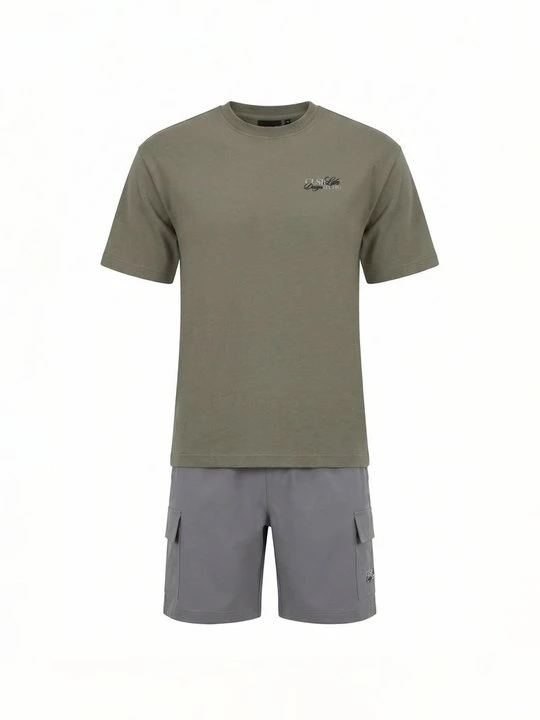 Zdjęcie produktu T-shirt z nadrukiem CLOSURE London taupe