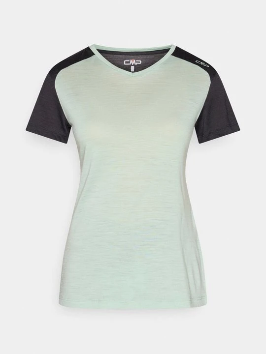 Zdjęcie produktu T-shirt z nadrukiem CMP zielony